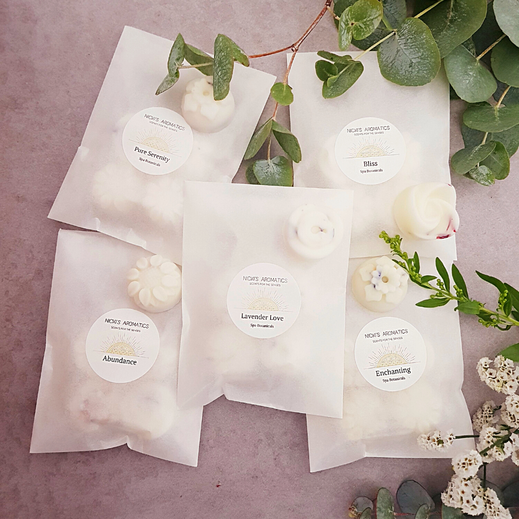 Pine and Citrus Natural Wax Melts With Essential Oils ENCHANTING Stress  Relief Gift Vegan Wax Melts 