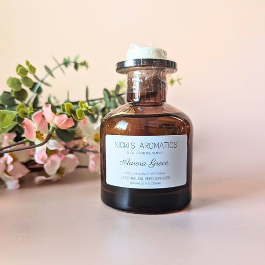 Aurora Grove Reed Diffuser – Neroli, Bergamot & Vetiver
