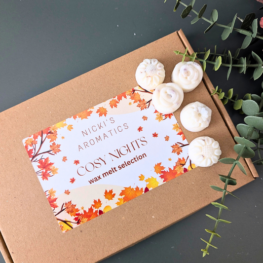 Cosy Nights Essential Oil Wax Melt Selection Box