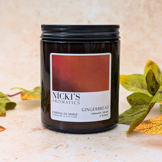 Gingerbread Essential Oil Candle | Warm Spiced Blend