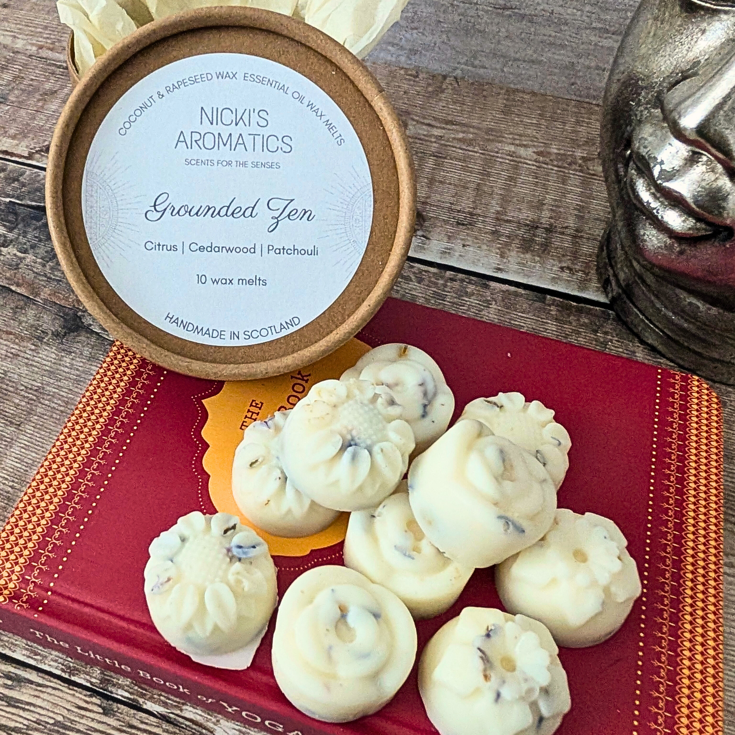 Grounded Zen Wax Melts – Citrus, Patchouli & Cedarwood