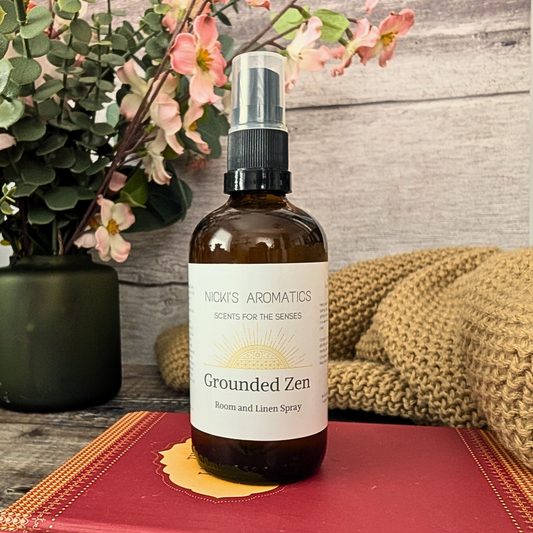 Grounded Zen Room Spray – Citrus, Patchouli & Cedarwood Mist