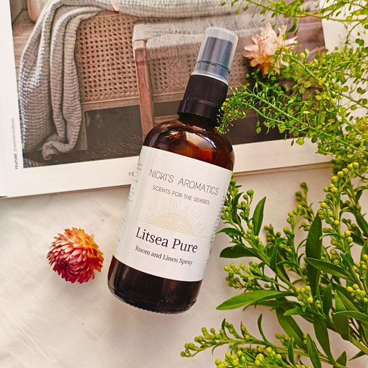 Litsea Pure - Energising Mood-Boosting Room and Linen Spray