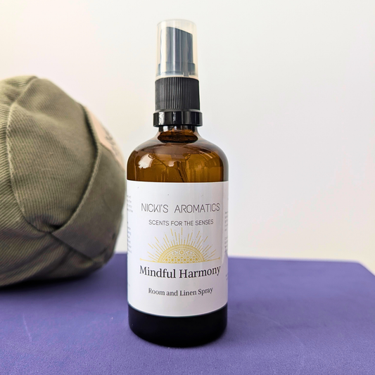 Mindful Harmony Room & Linen Spray – Lemongrass & Sandalwood