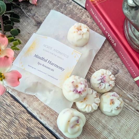 Mindful Harmony Wax Melts – Lemongrass & Sandalwood
