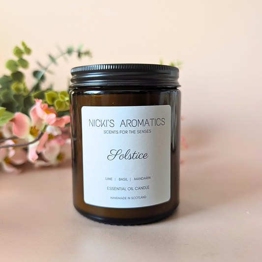 Solstice Candle – Lime, Mandarin & Basil