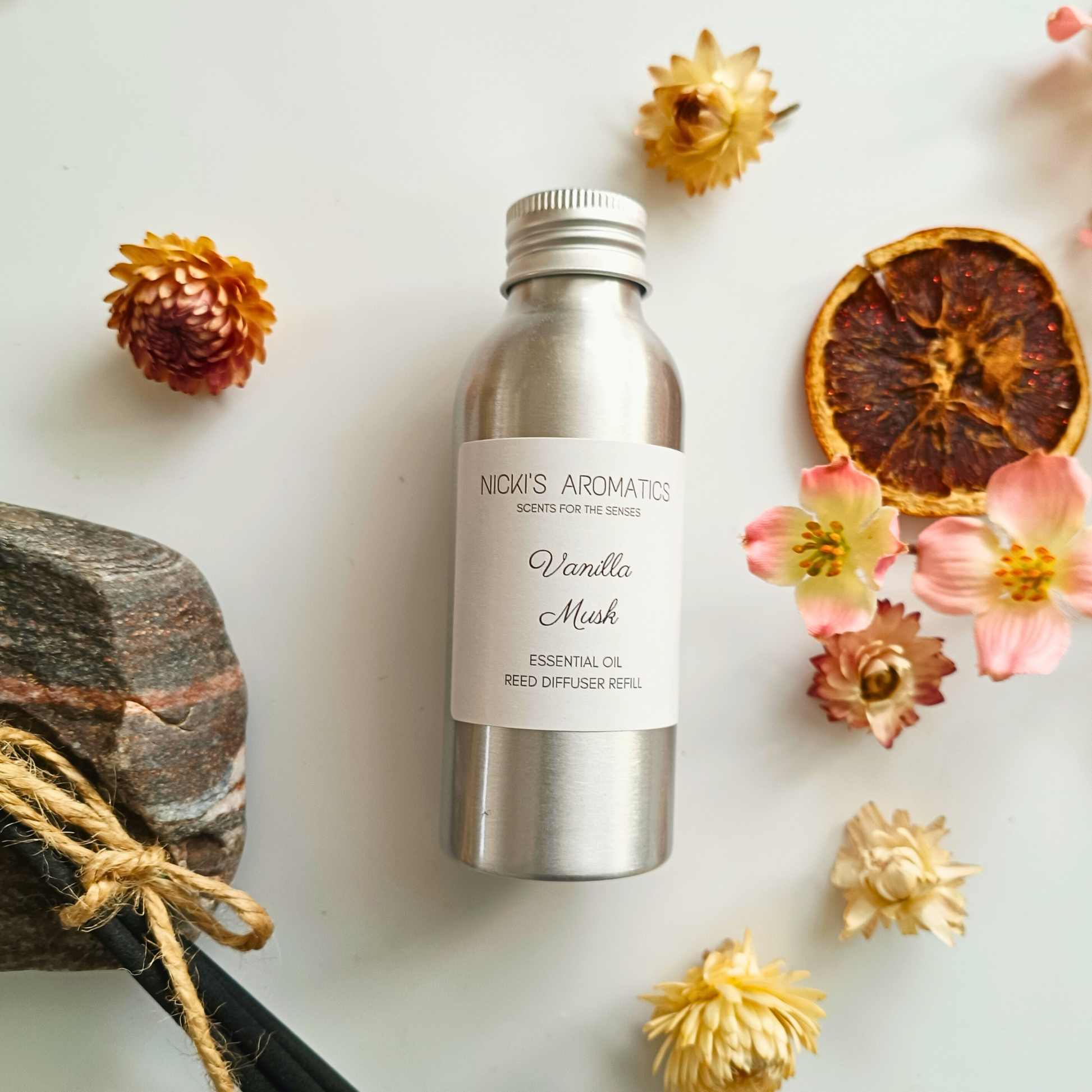 100ml aluminium refill reed diffuser bottle