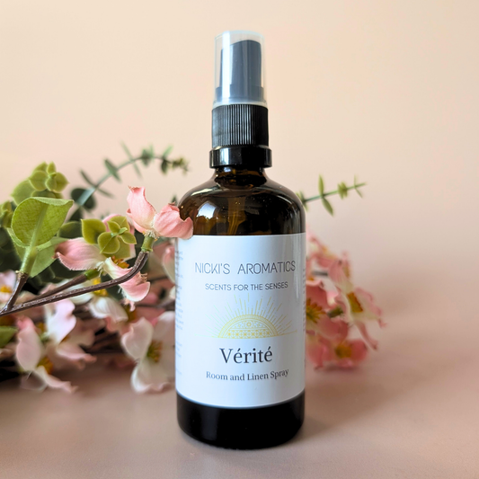 Vérité Room Spray – Lemongrass, Palmarosa & Patchouli
