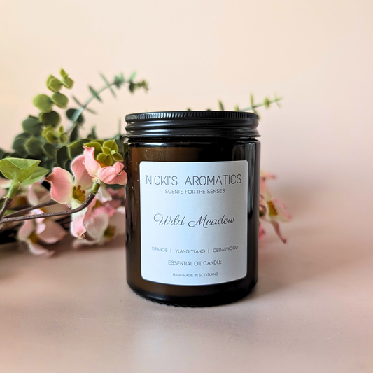 Wild Meadow Candle – Uplifting Floral & Citrus Scent