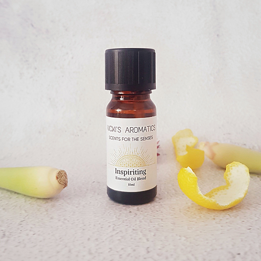 Lemongrass essential oil blend in a 10ml bottle