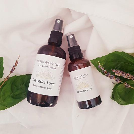 Lavender Love Room Spray – Lavender, Basil & Mandarin