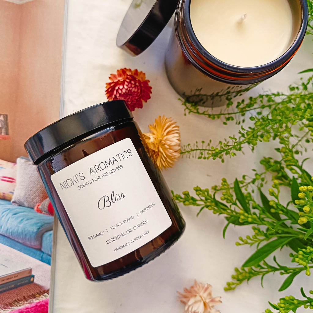 Bliss - Relaxing Spa Essential Oil Candle