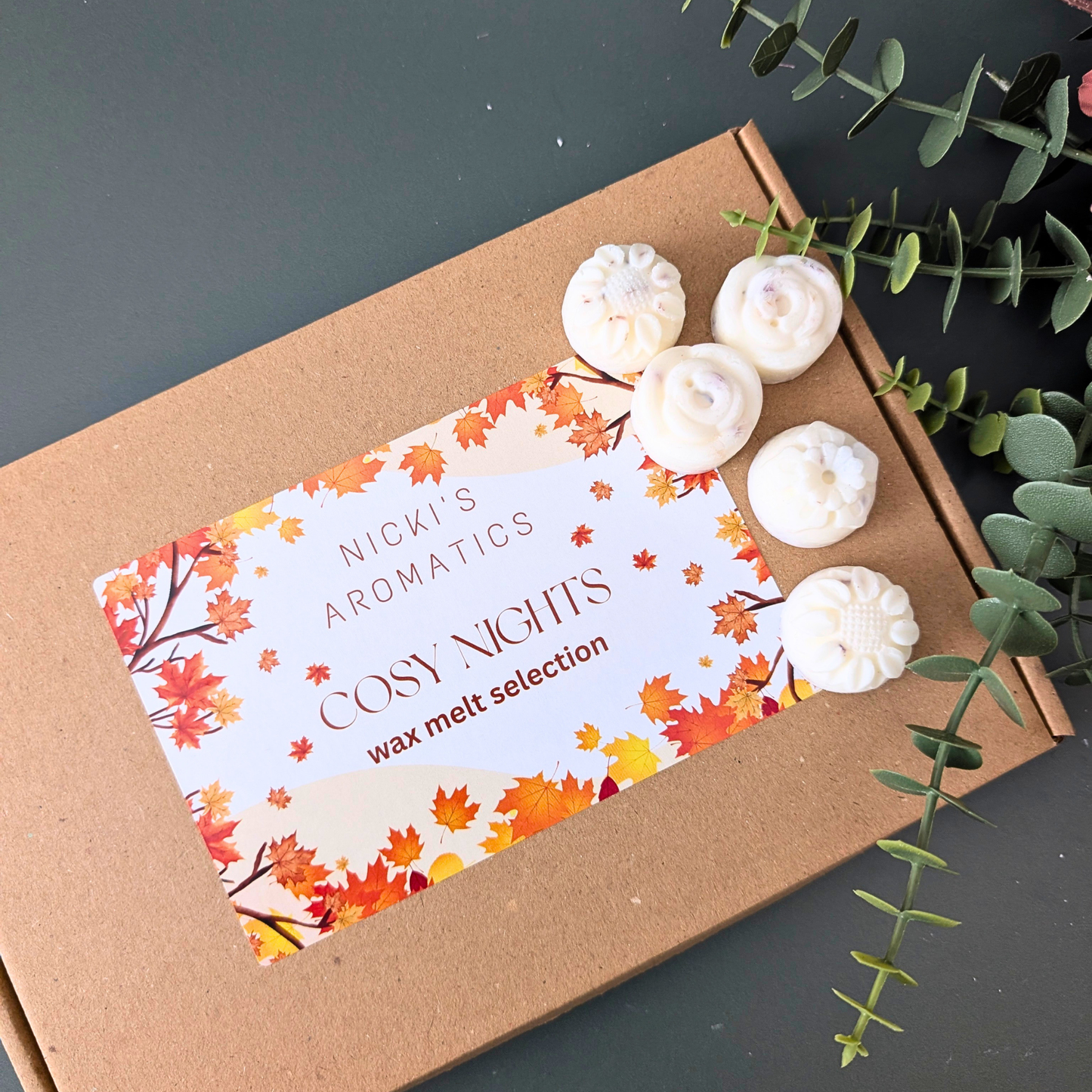 Cosy Nights Essential Oil Wax Melt Selection Box