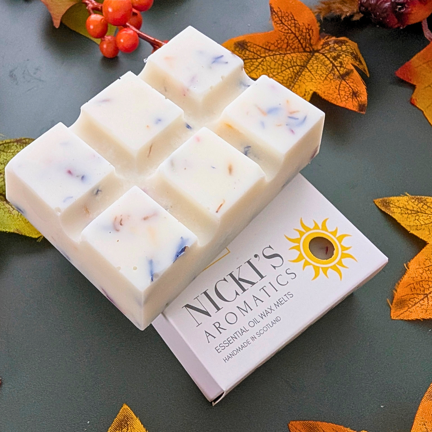 Falling Leaves Wax Melts – Orange, Patchouli & Ginger