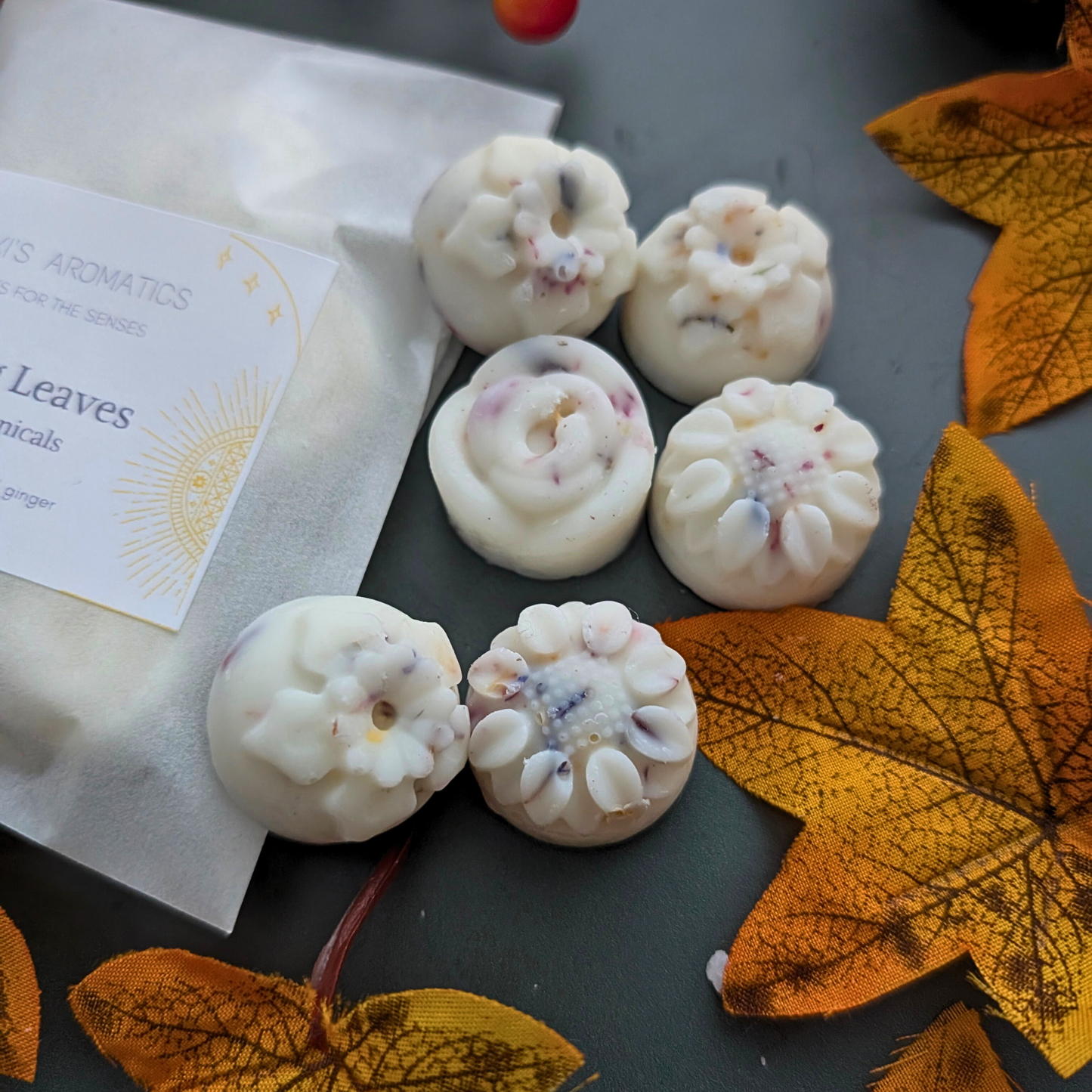 Falling Leaves Wax Melts – Orange, Patchouli & Ginger