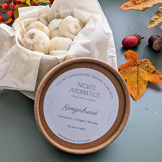 Gingerbread Wax Melts – Cinnamon, Ginger & Nutmeg