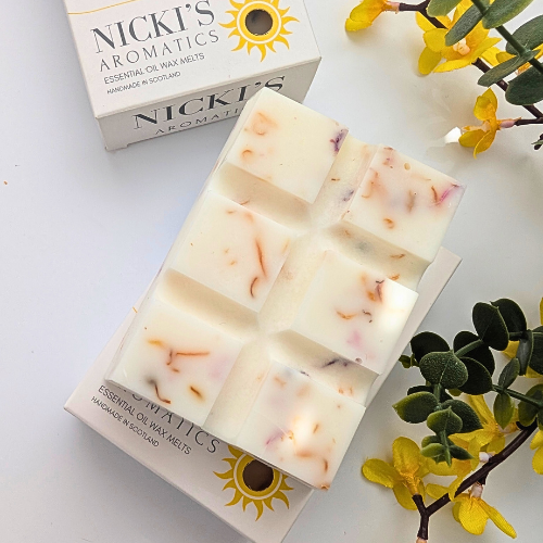 Inspiriting Wax Melts – Lemon, Litsea & Geranium Blend
