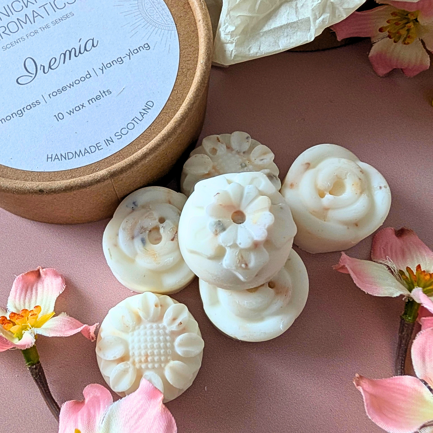 Iremía Essential Oil Wax Melts | Calming Citrus Blend