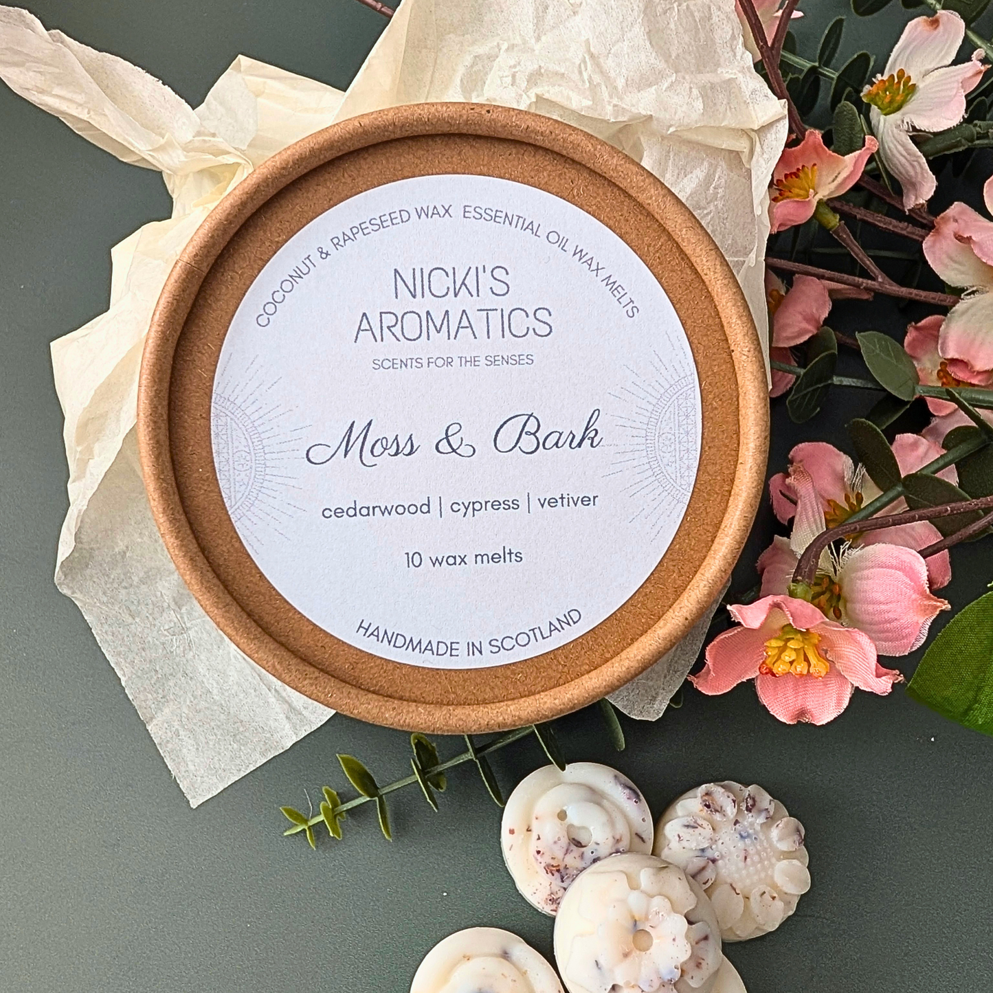 Moss & Bark Earthy Essential Oil Wax Melts