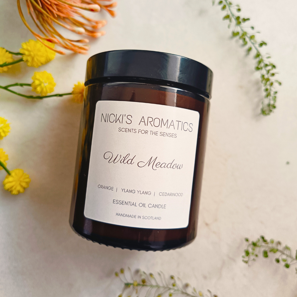 Wild Meadow Essential Oil Candle