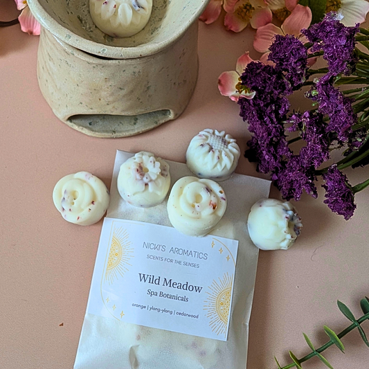 Wild Meadow Wax Melts – Floral & Citrus Essential Oils