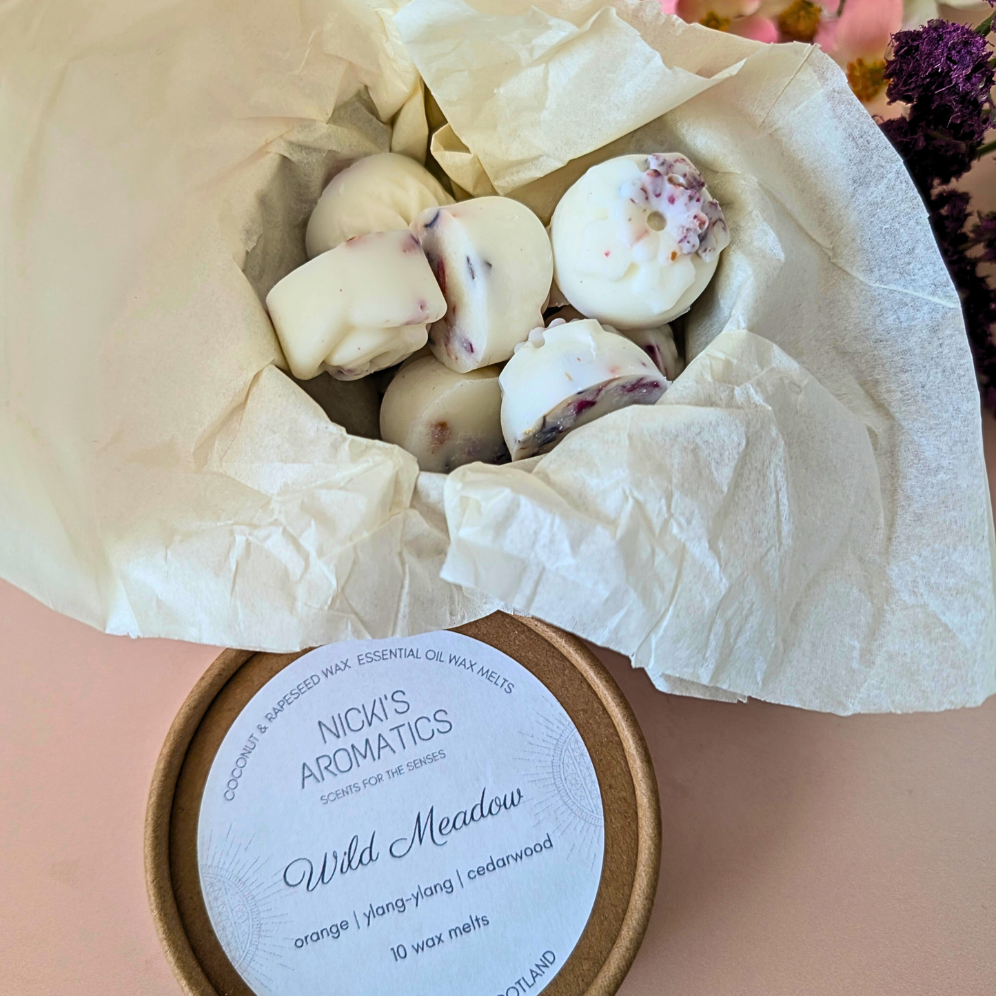 Wild Meadow Wax Melts – Floral & Citrus Essential Oils