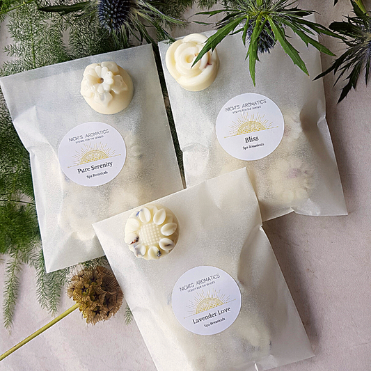 15 essential oil wax melts in 3 aromatherapy blends